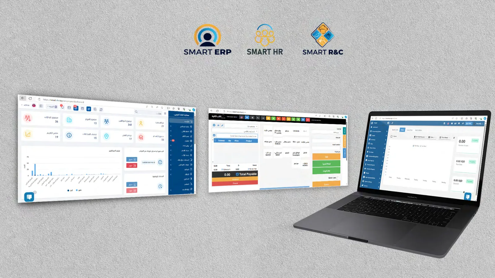 Smart ERP · HR · B2C — Buzzify Software