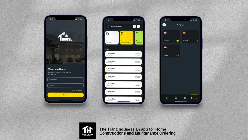 Tranz House App — Tranz House