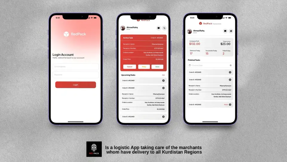 Logistics App — Logistics partner